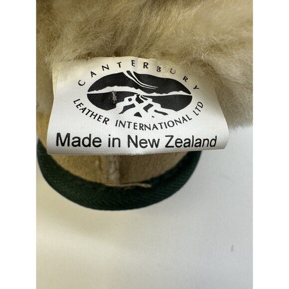 Canterbury Leather Sheepskin Slippers Regent Eva Sole Size L New Zealand New - Picture 6 of 16